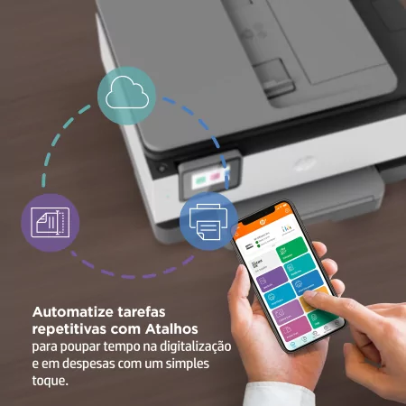 Kontrolsat - Impressora HP - Multifunções - Officejet Pro - Wireless - 8022e Kontrolsat - Impressora HP - Multifunções - Officejet Pro - Wireless - 8022e