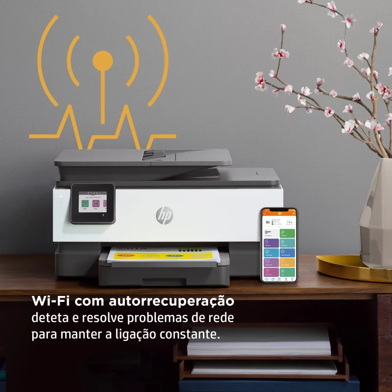 Kontrolsat - HP Printer - All-In-One - Officejet Pro - Wireless - 8022e