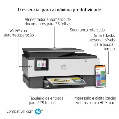 Kontrolsat - HP Printer - All-In-One - Officejet Pro - Wireless - 8022e Kontrolsat - HP Printer - All-In-One - Officejet Pro - Wireless - 8022e