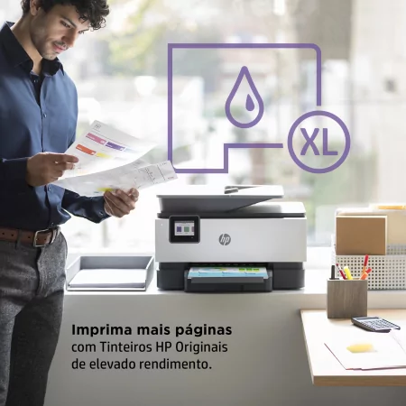 Kontrolsat - Impressora HP - Multifunções Cores - OfficeJet Pro 9010e - 257G4B Kontrolsat - Impressora HP - Multifunções Cores - OfficeJet Pro 9010e - 257G4B