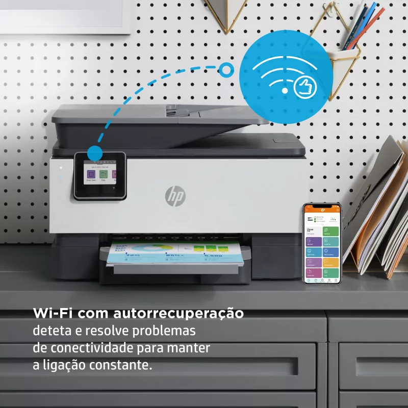 Kontrolsat - HP Printer - Color All-In-One - OfficeJet Pro 9010e - 257G4B