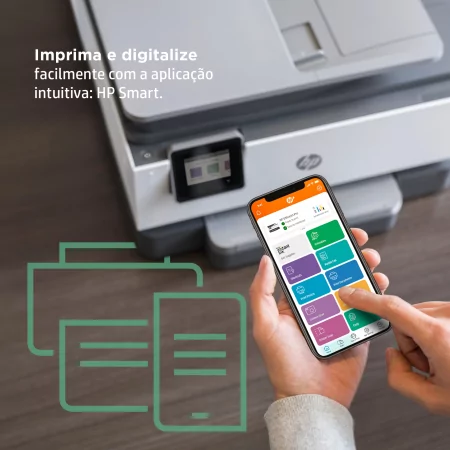 Kontrolsat - Impressora HP - Multifunções Cores - OfficeJet Pro 9010e - 257G4B Kontrolsat - Impressora HP - Multifunções Cores - OfficeJet Pro 9010e - 257G4B