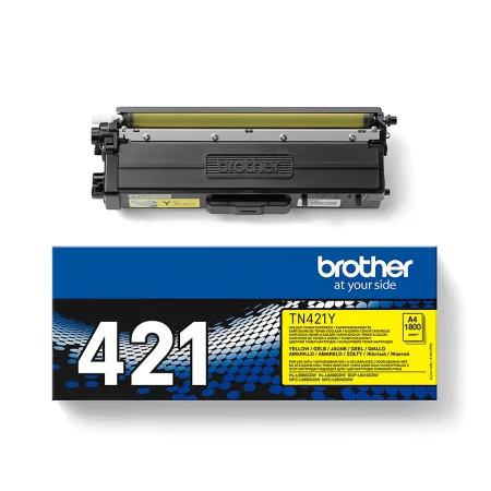 Kontrolsat - Toner Brother - Amarelo - 1800 Páginas - TN421Y Kontrolsat - Toner Brother - Amarelo - 1800 Páginas - TN421Y