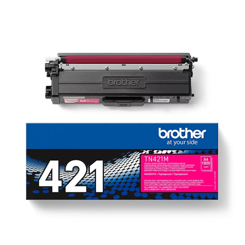 Kontrolsat - Brother Toner - Pink - 1800 Pages - TN421M