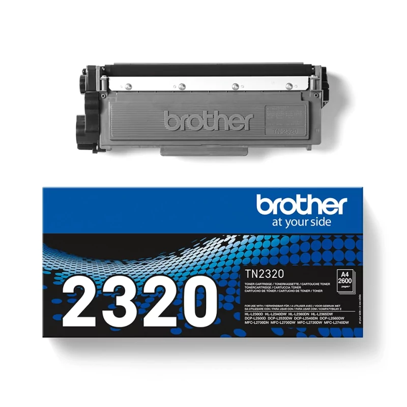 Kontrolsat - Toner Brother - Preto - 2600 Páginas - TN-2320