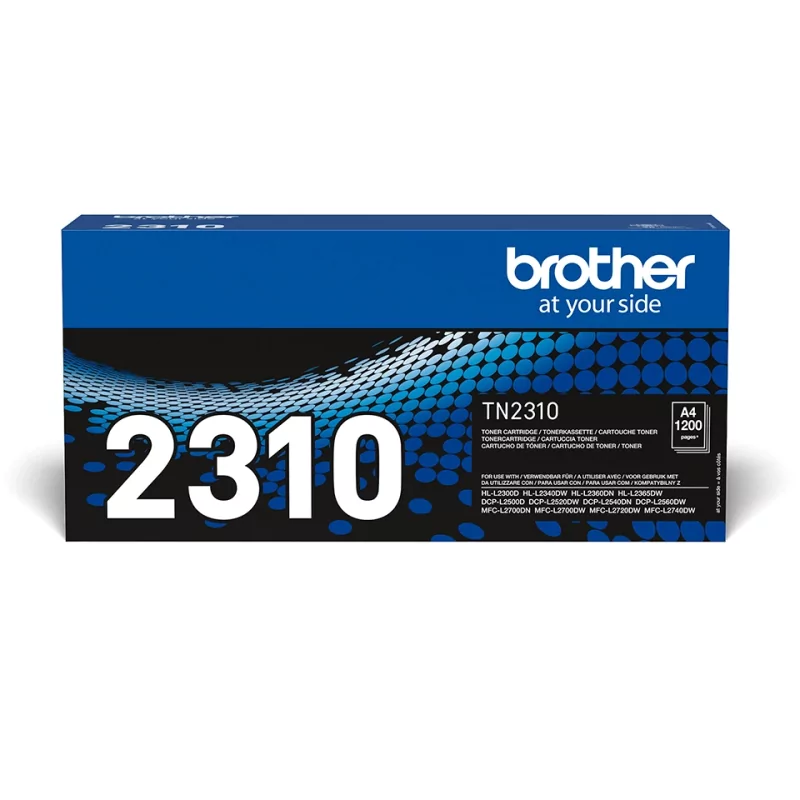 Kontrolsat - Toner Brother - Preto - 1200 Páginas - TN2310