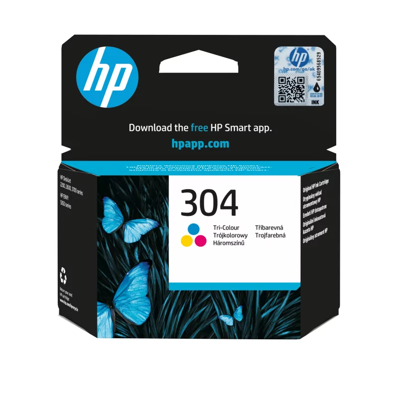 Kontrolsat - Tinteiro HP - Tricolor - 100 Páginas - N9K05AE Kontrolsat - Tinteiro HP - Tricolor - 100 Páginas - N9K05AE