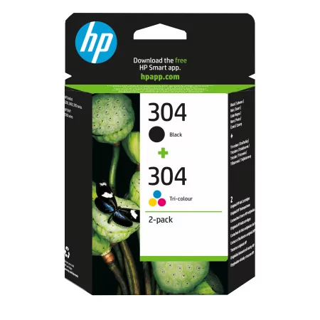 Kontrolsat - HP Ink Cartridge - Tricolor + Black - 3JB05AE Kontrolsat - HP Ink Cartridge - Tricolor + Black - 3JB05AE
