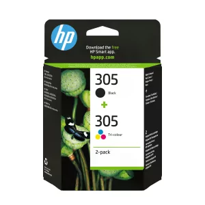 Kontrolsat - Tinteiro HP - Tricolor + Preto - 6ZD17AE