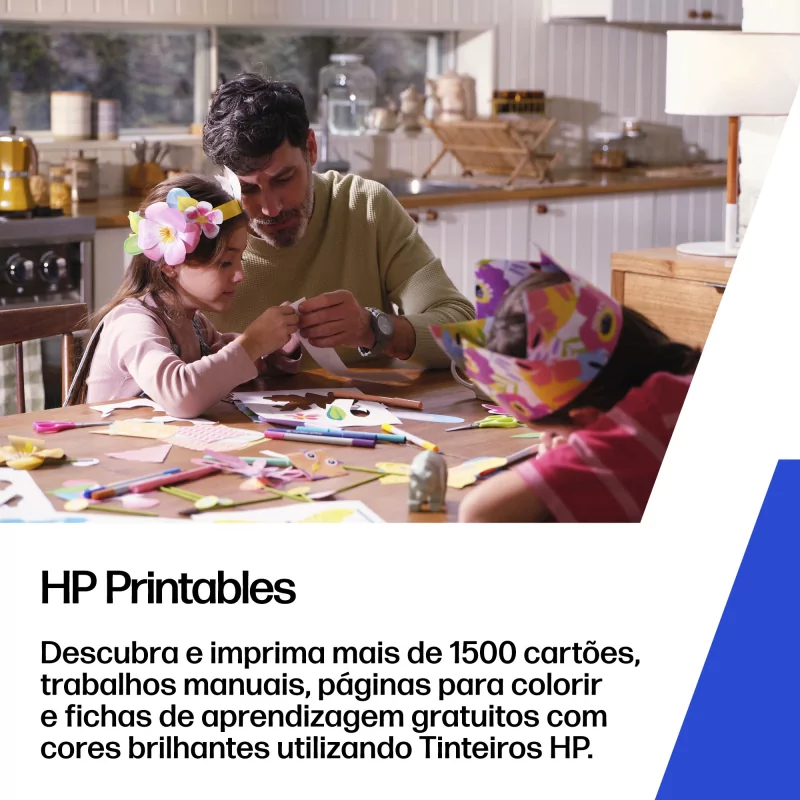 Kontrolsat - Tinteiro HP - Tricolor + Preto - 6ZD17AE