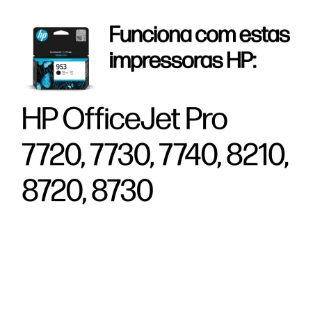 Kontrolsat - Tinteiro HP - 953 Preto - 900 Páginas - L0S58AE Kontrolsat - Tinteiro HP - 953 Preto - 900 Páginas - L0S58AE