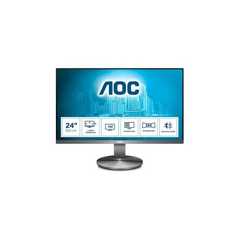 Monitor IPS LED 23.8" AOC - I2490VXQ/BT - 60HzFull HD