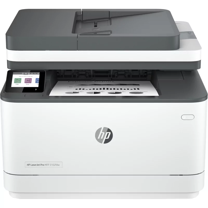 Kontrolsat - Impressora HP - Multifunções - Monocromática - LaserJet Pro 3102fdw - 3G630F