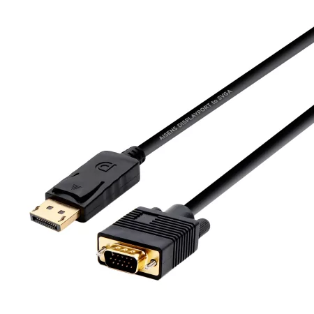 Kontrolsat - Cabo Display Port M Para Vga M Aisens 2m 2m/macho / Macho/19... Kontrolsat - Cabo Display Port M Para Vga M Aisens 2m 2m/macho / Macho/19...
