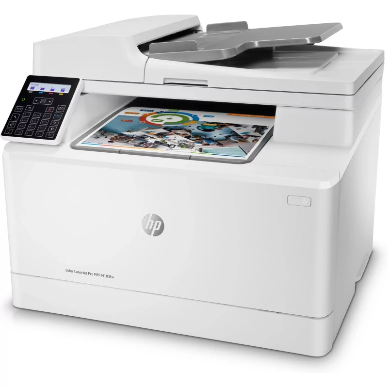 Kontrolsat - Impressora HP - Multifunções - Cores - LaserJet Pro M183fw - 7KW56A