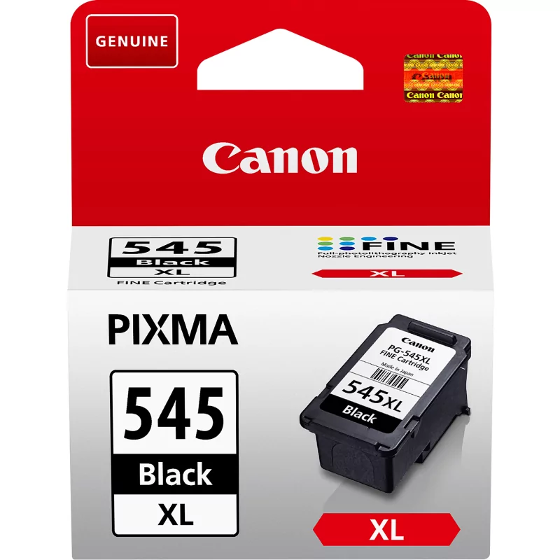 Kontrolsat - Tinteiro Canon - Preto XL - 450 Páginas - PG-545 Kontrolsat - Tinteiro Canon - Preto XL - 450 Páginas - PG-545