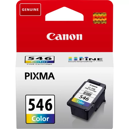 Kontrolsat - Tinteiro Canon - 180 Páginas - Tricolor - CL-546 Kontrolsat - Tinteiro Canon - 180 Páginas - Tricolor - CL-546