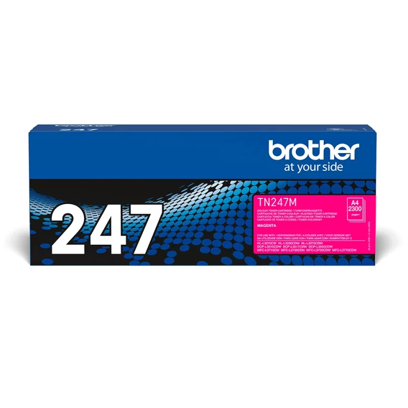 Kontrolsat - Toner Brother - Rosa - 2300 Páginas - TN247M Kontrolsat - Toner Brother - Rosa - 2300 Páginas - TN247M