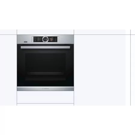 Kontrolsat - Bosch Multifunction Steam Oven Series 8 - HRG6769S6 Kontrolsat - Bosch Multifunction Steam Oven Series 8 - HRG6769S6
