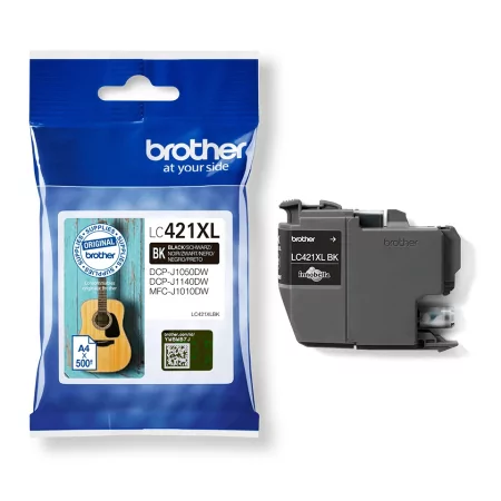 Kontrolsat - Brother Ink Cartridge - Black - 500 Pages - LC421XL Kontrolsat - Brother Ink Cartridge - Black - 500 Pages - LC421XL