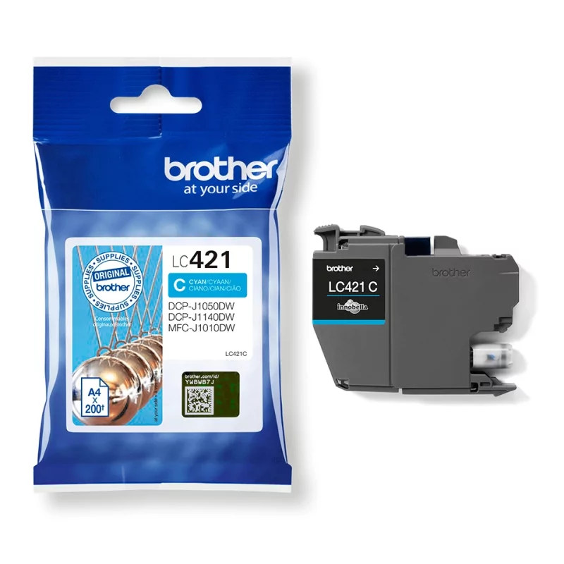 Kontrolsat - Brother Ink Cartridge - Blue - 200 Pages - LC421C