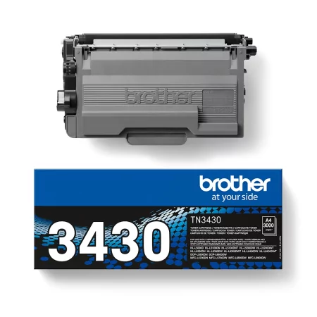 Kontrolsat - Toner Brother - Preto - 3000 Páginas - TN3430