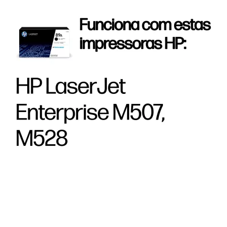 Kontrolsat - Toner HP - Preto - 5000 Páginas - CF289A Kontrolsat - Toner HP - Preto - 5000 Páginas - CF289A