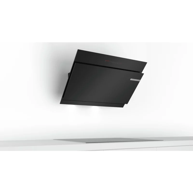 Kontrolsat - Bosch Wall-mounted Fireplace - Series 6 - 90cm - Black - Clear Glass - DWK98JQ60