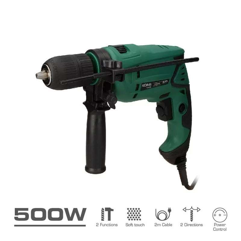Berbequim de Percussão Elétrico Koma Tools - 230V - 500W
