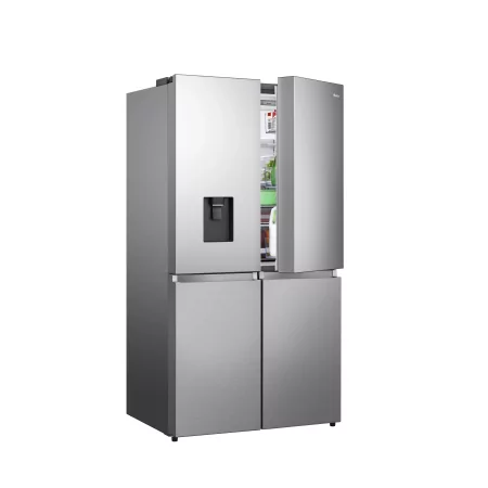 Kontrolsat - Hisense RQ758N4SW American Fridge Freezer (609L - Class E - Inox) Kontrolsat - Hisense RQ758N4SW American Fridge Freezer (609L - Class E - Inox)