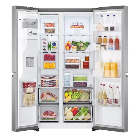 Kontrolsat - LG GSLV71PZTD American Fridge Freezer (635L - Class D - Inox) Kontrolsat - LG GSLV71PZTD American Fridge Freezer (635L - Class D - Inox)