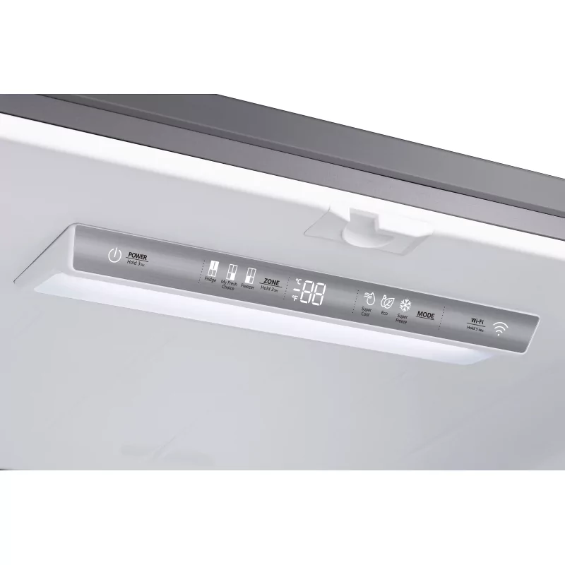 Kontrolsat - Hisense RQ758N4SW American Fridge Freezer (609L - Class E - Inox)