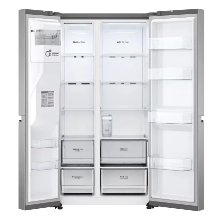 Kontrolsat - LG GSLV71PZTD American Fridge Freezer (635L - Class D - Inox) Kontrolsat - LG GSLV71PZTD American Fridge Freezer (635L - Class D - Inox)