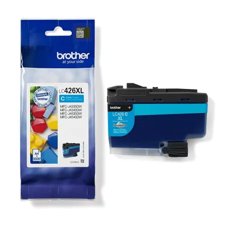 Kontrolsat - Tinteiro Brother - Azul - 5000 Páginas - LC426XLC Kontrolsat - Tinteiro Brother - Azul - 5000 Páginas - LC426XLC