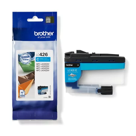 Kontrolsat - Tinteiro Brother - Azul - 1500 Páginas - LC426C Kontrolsat - Tinteiro Brother - Azul - 1500 Páginas - LC426C