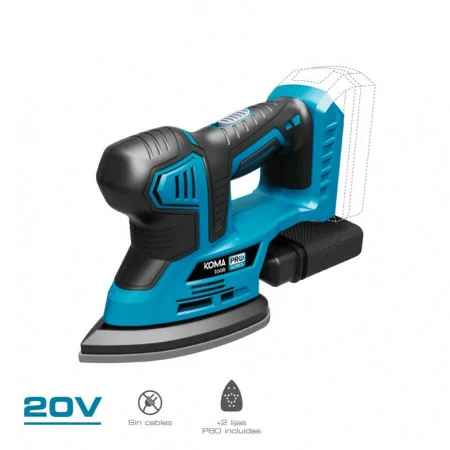 Koma Tools Pro Series Sander - 20 V - 12000 RPM