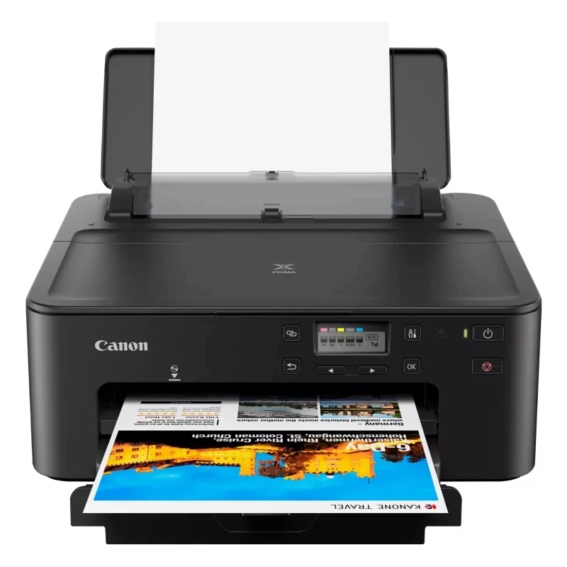 Kontrolsat - Impressora Canon - Cores - Wi-Fi - Preta - TS705