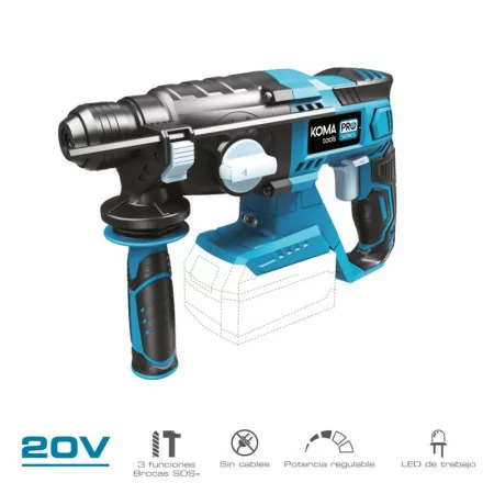 Koma Tools Pro Series Percussion Drill - 20V