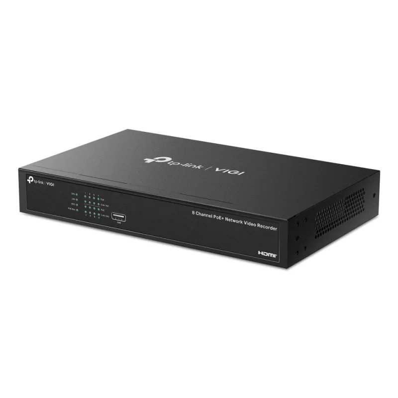 Kontrolsat - Gravador TP-Link - 8 Canais PoE - VIGI NVR1008H-8P