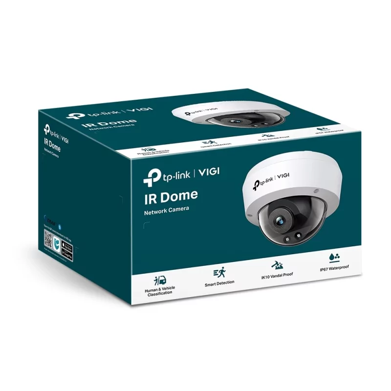 Kontrolsat - TP-Link Dome Camera - 2.8mm - 2MP - IR 30m - IP67/IK10 - VIGI C220I