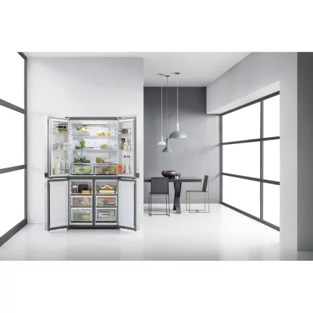 Kontrolsat - Frigorífico Americano Whirlpool WQ9 B2L (594L - Classe E - Inox) Kontrolsat - Frigorífico Americano Whirlpool WQ9 B2L (594L - Classe E - Inox)