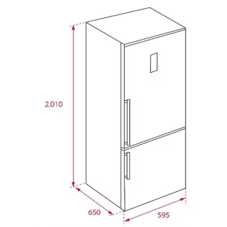 Kontrolsat - Frigorifico Combinado TEKA RBF 78630 SS (No Frost - 201 cm - 360 L - Inox) Kontrolsat - Frigorifico Combinado TEKA RBF 78630 SS (No Frost - 201 cm - 360 L - Inox)