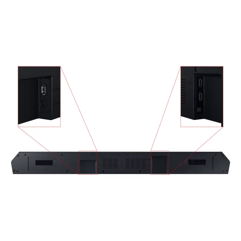 Kontrolsat - Soundbar Samsung - 360W - Dolby Atmos - DTS:X - Wireless - HW-Q600C/ZF