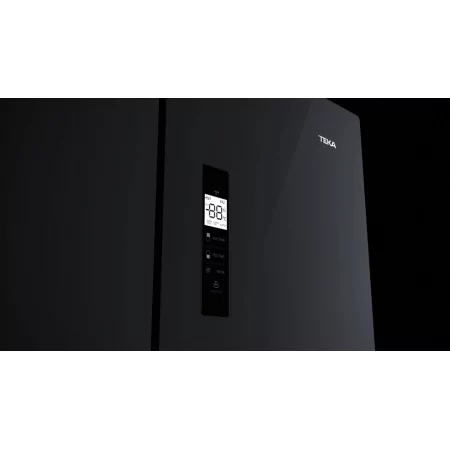 Kontrolsat - Frigorífico Americano Teka RMF 77810 GBK (511L - Classe E - Preto) Kontrolsat - Frigorífico Americano Teka RMF 77810 GBK (511L - Classe E - Preto)