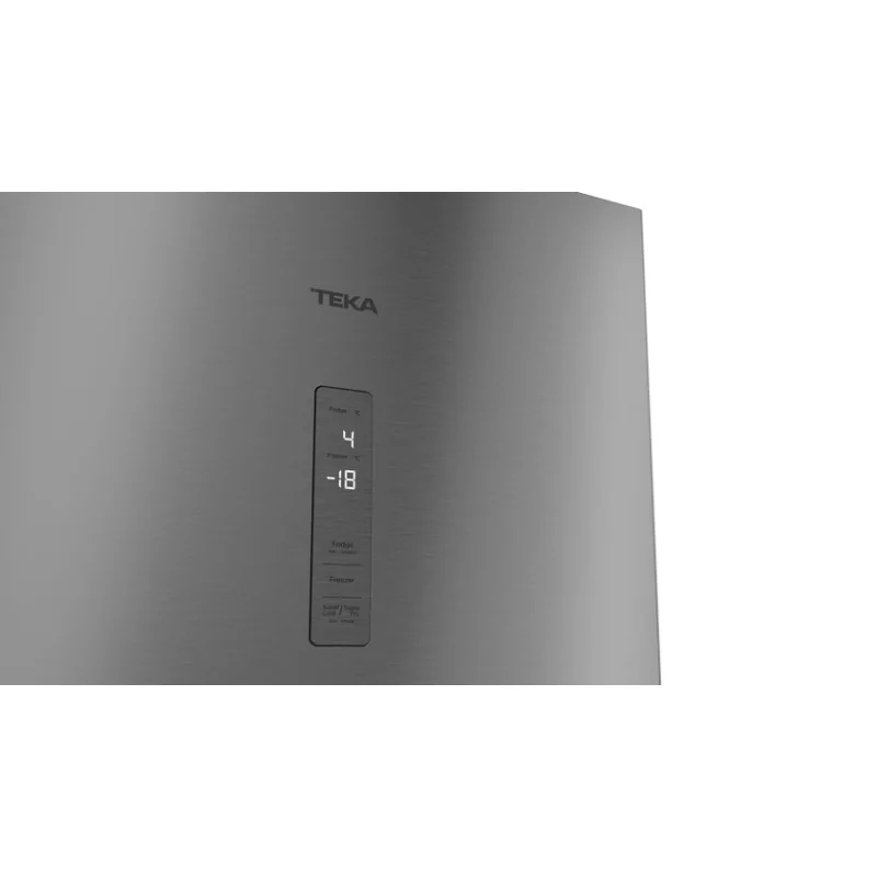 Kontrolsat - Frigorífico Combinado de instalação livre Teka RBF 78650 SS (378 L - Classe C - Aço inoxidável)