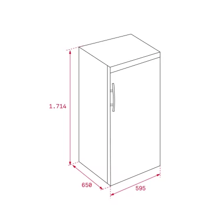 Kontrolsat - Teka TGF3 270 X EU Freezer (256L - Upright No Frost - Stainless Steel) Kontrolsat - Teka TGF3 270 X EU Freezer (256L - Upright No Frost - Stainless Steel)