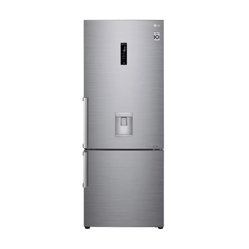Kontrolsat - LG GBF567PZC Fridge Freezer (461L - Class E - Silver) Kontrolsat - LG GBF567PZC Fridge Freezer (461L - Class E - Silver)