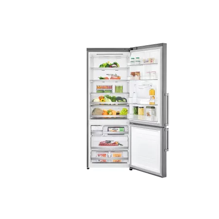 Kontrolsat - LG GBF567PZC Fridge Freezer (461L - Class E - Silver) Kontrolsat - LG GBF567PZC Fridge Freezer (461L - Class E - Silver)