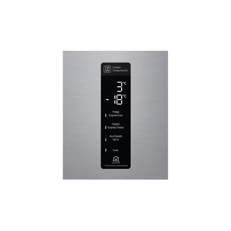 Kontrolsat - LG GBF567PZC Fridge Freezer (461L - Class E - Silver) Kontrolsat - LG GBF567PZC Fridge Freezer (461L - Class E - Silver)