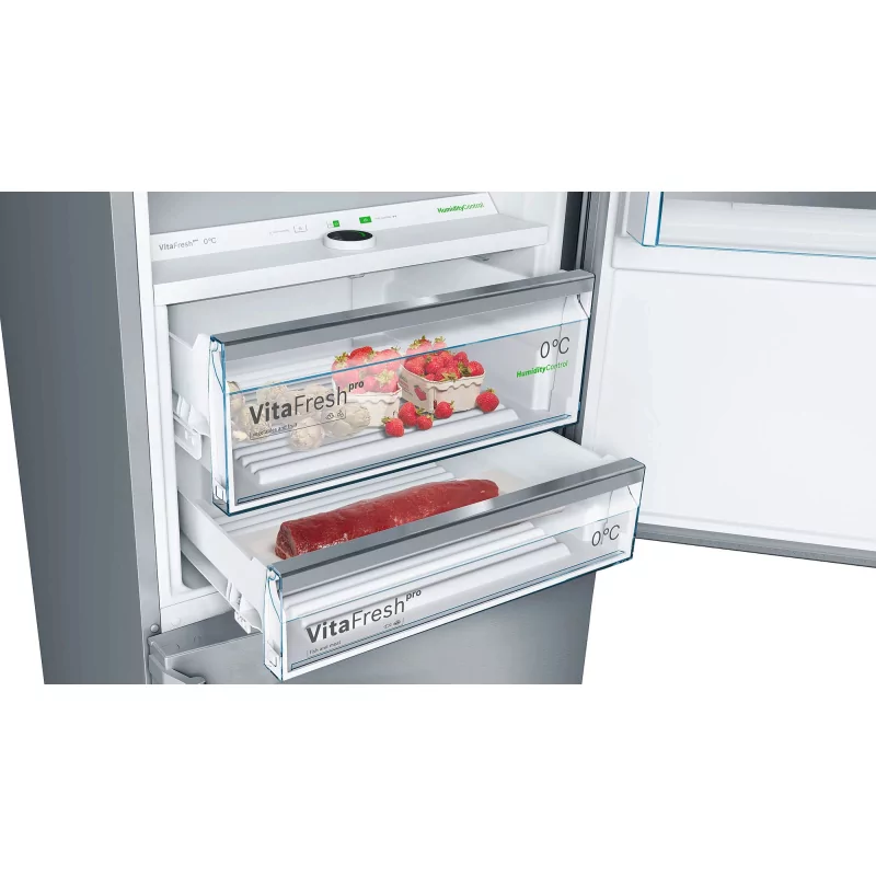 Kontrolsat - Bosch KGF56PIDP Fridge Freezer (483L - Class D - Inox)
